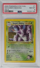 V1703: 2000: Giovanni's Nidoking: 7/132: Gym Challenge: PSA: 8: NM-MT: 102261186